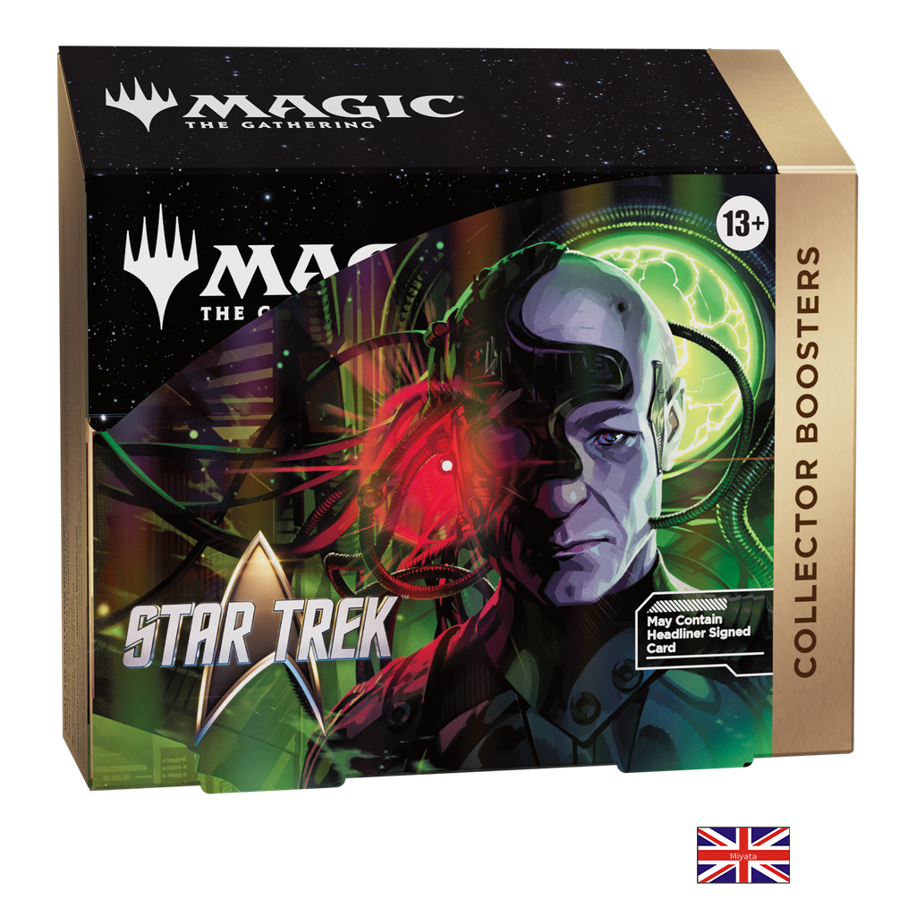 Boîte de 12 Boosters Collector - Star Trek - Magic: The Gathering - Anglais — 1 display scellé de 12 boosters Collector — drapeau anglais