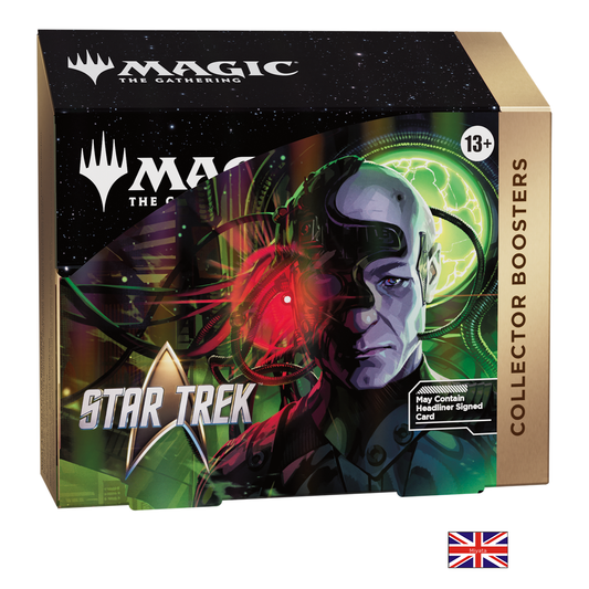 Boîte de 12 Boosters Collector - Star Trek - Magic: The Gathering - Anglais — 1 display scellé de 12 boosters Collector — drapeau anglais