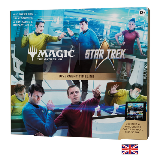 Boîte scénique — Scene Box - Divergent Timeline - Star Trek - Magic: The Gathering - Anglais — 1 coffret individuel — drapeau anglais