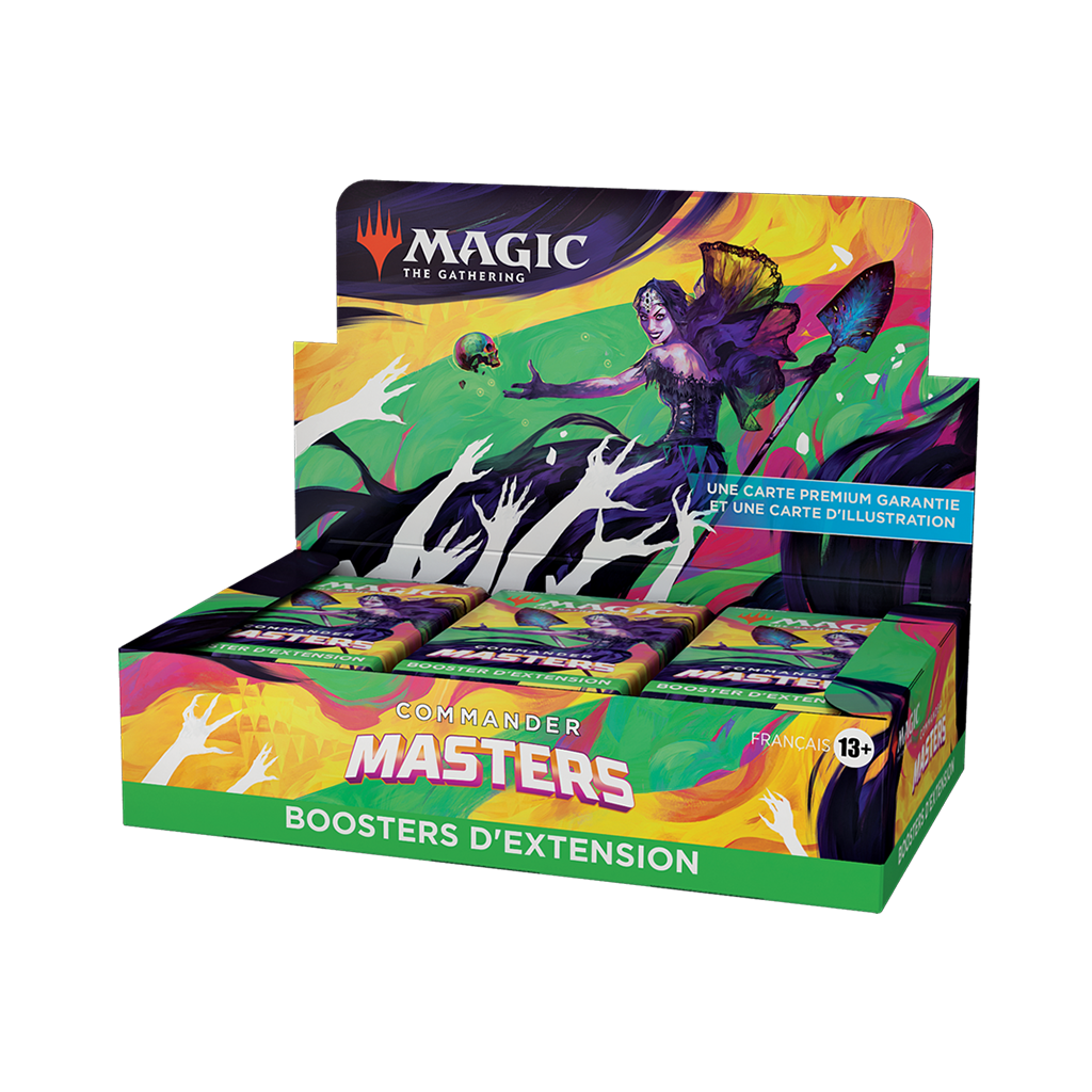 Boite de 24 boosters d'Extension Commander Masters