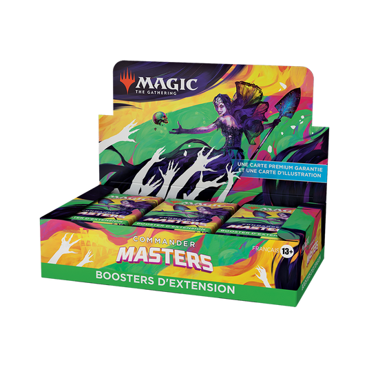 Boite de 24 boosters d'Extension Commander Masters