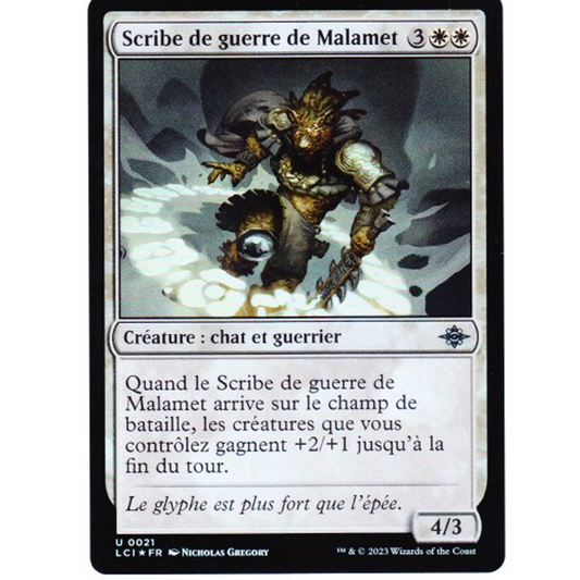 LCI Scribe de guerre de Malamet *FOIL*