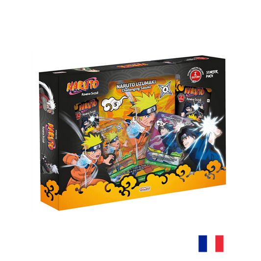 Coffret - Starter Pack Naruto et Sasuke - Naruto Mythos TCG - 1er chapitre : Konoha Shidō (1ère Édition)
