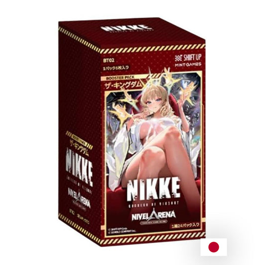 Nivel Arena TCG Goddess of Victory: NIKKE - Boîte de 24 Boosters - BT02 The Kingdom JP