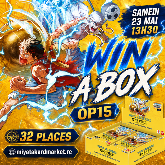 One Piece Card Game - Tournoi Win a Box Saison OP15 Aventures sur l’Île de Dieu - 23 Mai 13h30