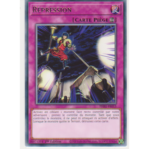 PHRE  Répression