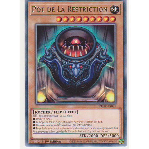 PHRE  Pot de La Restriction (V.1 - Rare)