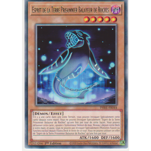 PHRE  Esprit de la Terre Prisonnier Balayeur de Roches
