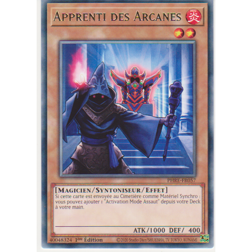 PHRE  Apprenti des Arcanes (V.1 - Rare)