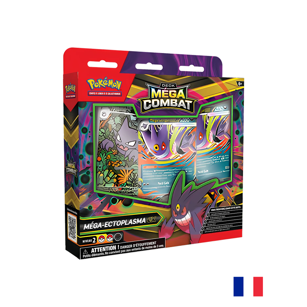 Pokémon - Deck Méga Combat Méga-Ectoplasma-ex