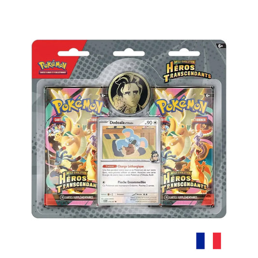 Pokémon - Pack 2 Boosters - Dodoala d'Okuba - ME02.5 Héros Transcendants (Précommande sortie le 30.01.26) (Arrivage prévu le 02.02.26)