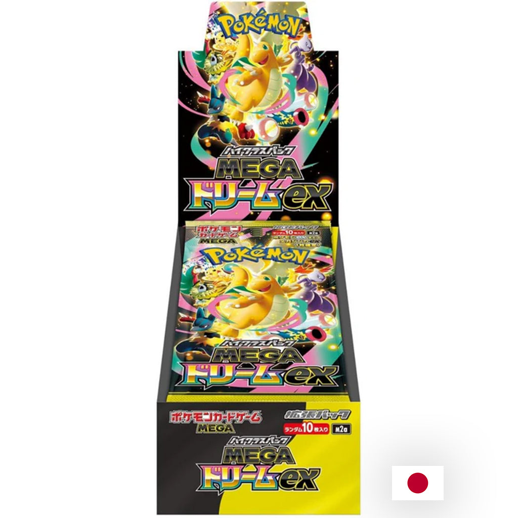 Pokémon - Boîte de 10 Boosters - m2a : High Class MEGA Dream ex JP