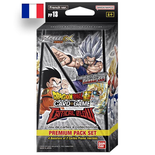 Premium Pack 13 Dragon Ball Super Card Game - Critical Blow FR