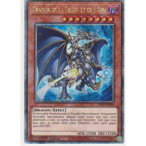 INFO Dragon de la Fierté et de l'Âme (V.2 - Quarter Century Secret Rare)