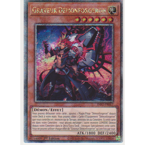 INFO Graveur Démonforgeron (V.2 - Quarter Century Secret Rare)