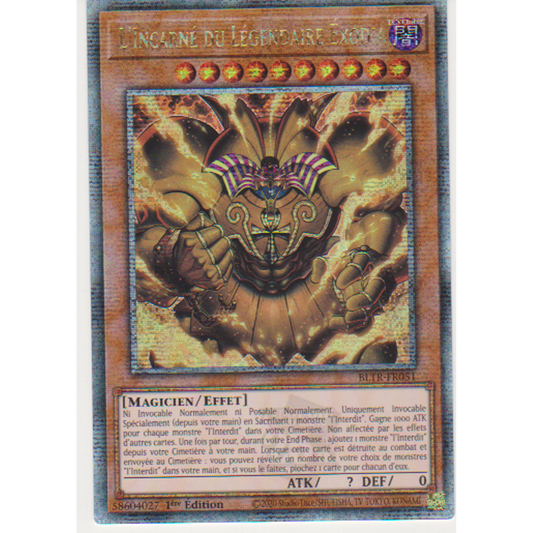 BLTR L'Incarné du Légendaire Éxodia (V.2 - Quarter Century Secret Rare)