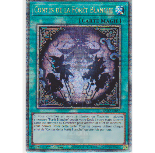 INFO Contes de la Forêt Blanche (V.2 - Quarter Century Secret Rare)