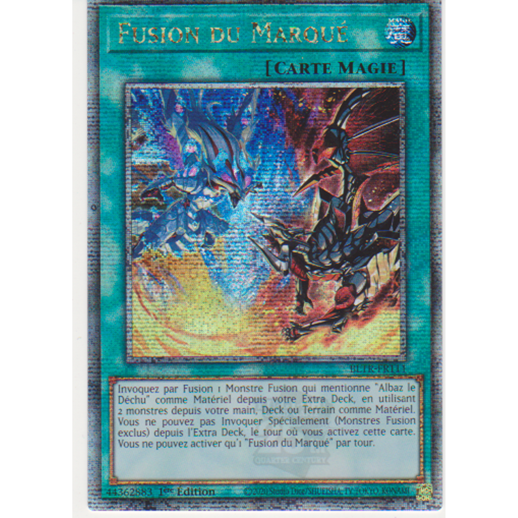 BLTR Fusion du Marqué (V.2 - Quarter Century Secret Rare)