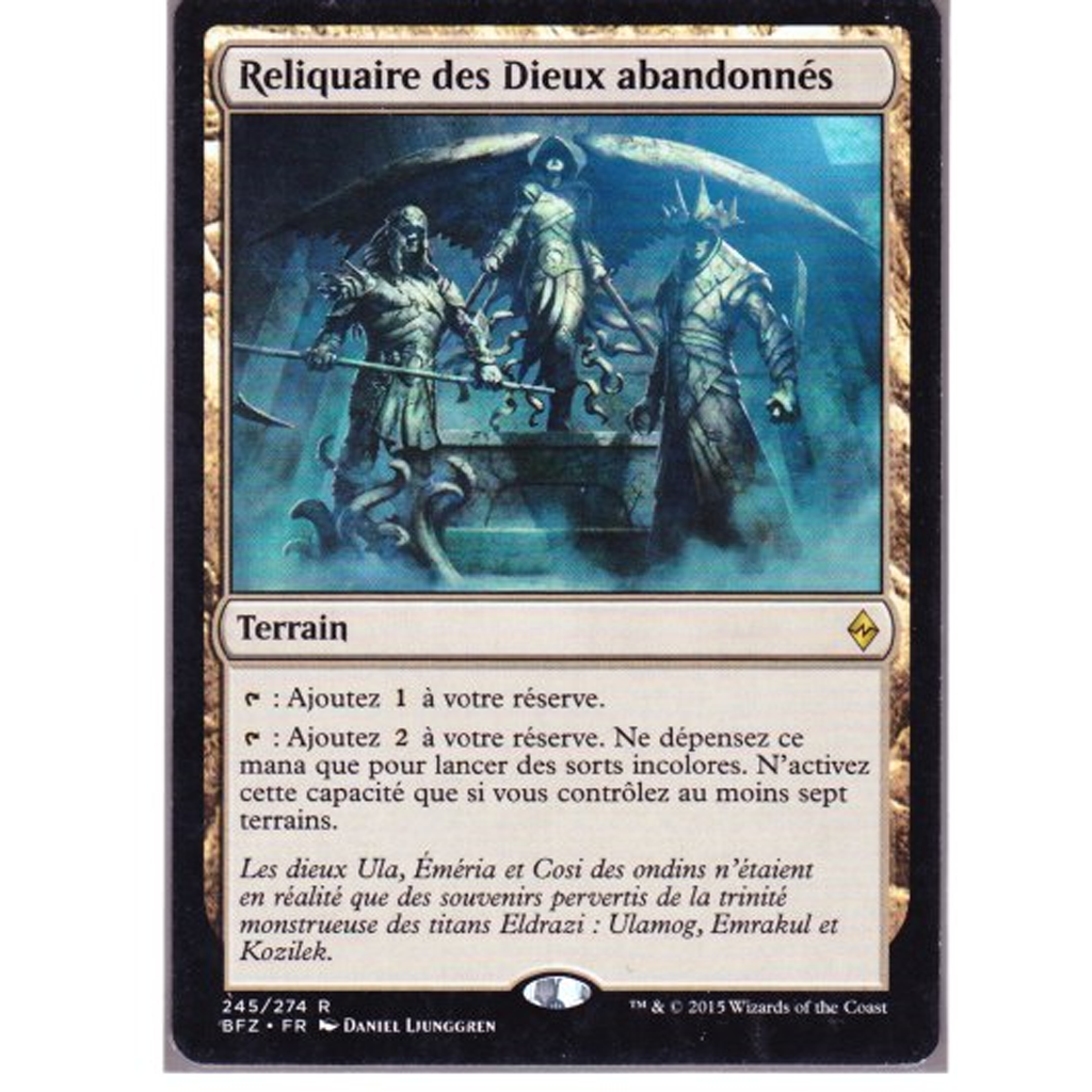 BFZ Reliquaire des Dieux abandonnés