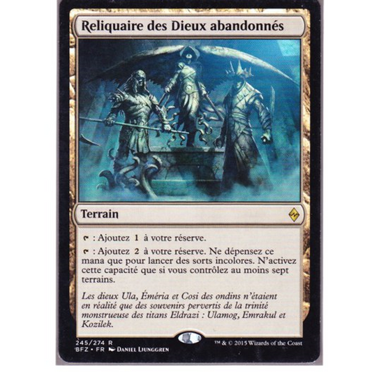 BFZ Reliquaire des Dieux abandonnés