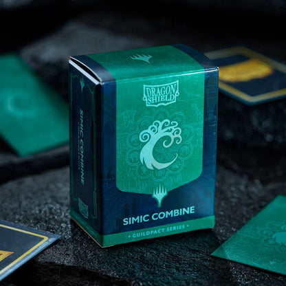 Dragon Shield - Guildpact Series - Simic Combine - 100 Matte Dual Art Sleeves Standard