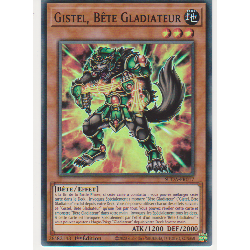 SUDA  Gistel, Bête Gladiateur