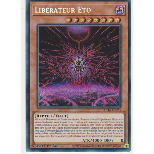 SUDA  Libérateur Eto (V.1 - Secret Rare)