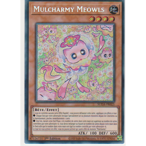 SUDA  Mulcharmy Meowls (V.1 - Secret Rare)