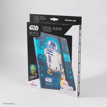 GG : SW Unlimited Casual Album 360 Cartes : C-3PO / R2-D2