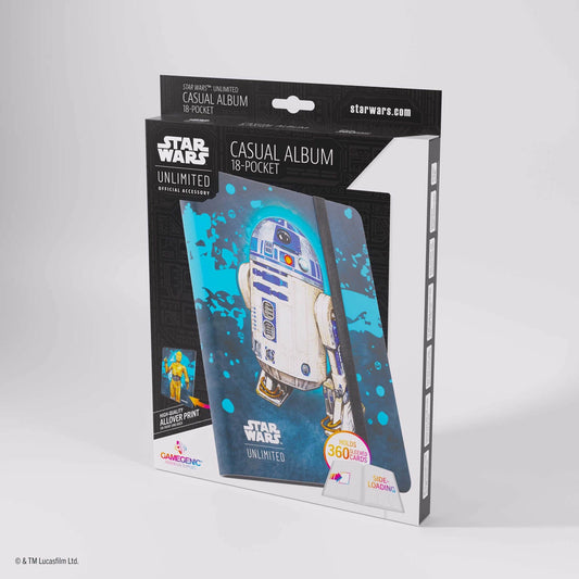 GG : SW Unlimited Casual Album 360 Cartes : C-3PO / R2-D2