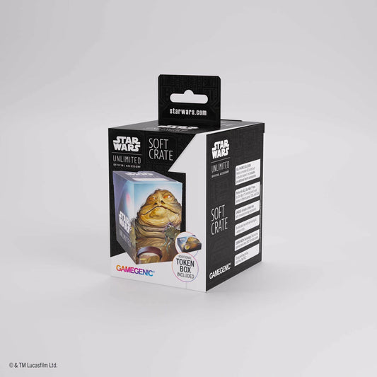 GG : SW Unlimited Soft Crate : Jabba Le Hutt & Leia Organa