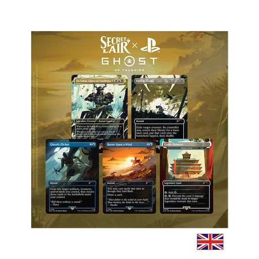 Secret Lair x Playstation - Ghost of Tsushima (non foil) - Magic: The Gathering (Anglais) (Précommande sortie le 18.12.25)