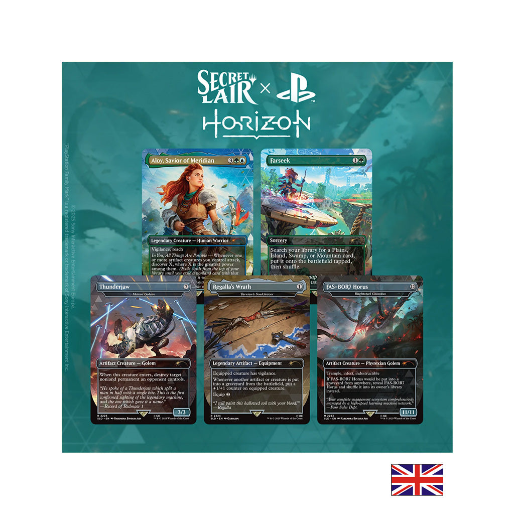Secret Lair x Playstation - Horizon: Into the Forbidden West (non foil) - Magic: The Gathering (Anglais) (Précommande sortie le 18.12.25)