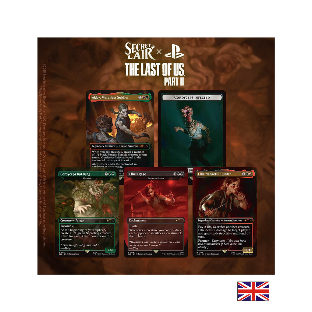 Secret Lair x Playstation - The Last of Us Part II (non foil) - Magic: The Gathering (Anglais) (Précommande sortie le 18.12.25)