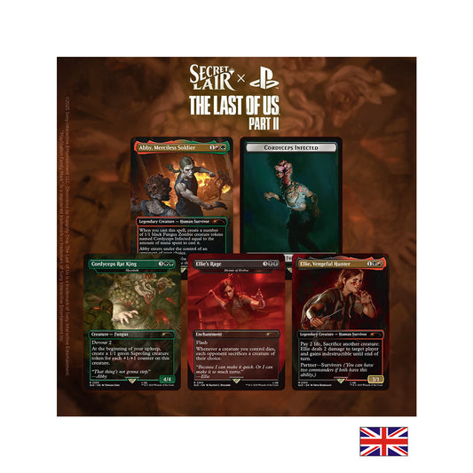 Secret Lair x Playstation - The Last of Us Part II (non foil) - Magic: The Gathering (Anglais) (Précommande sortie le 18.12.25)