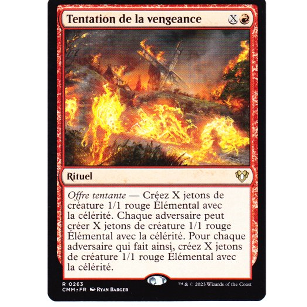 CMM Tentation de la vengeance