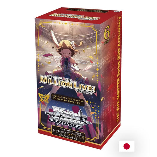 Weiss Schwarz - Boîte de 6 Premium Boosters - THE IDOLM@STER MILLION LIVE! JP