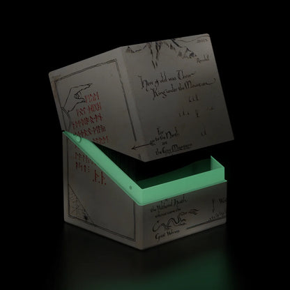 Ultimate Guard - Boulder Deck Case 100+ - The Hobbit - Thror's Map (Glow in the Dark)