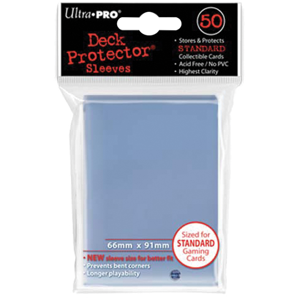 Ultra PRO : 50 Sleeves Standard Transparent