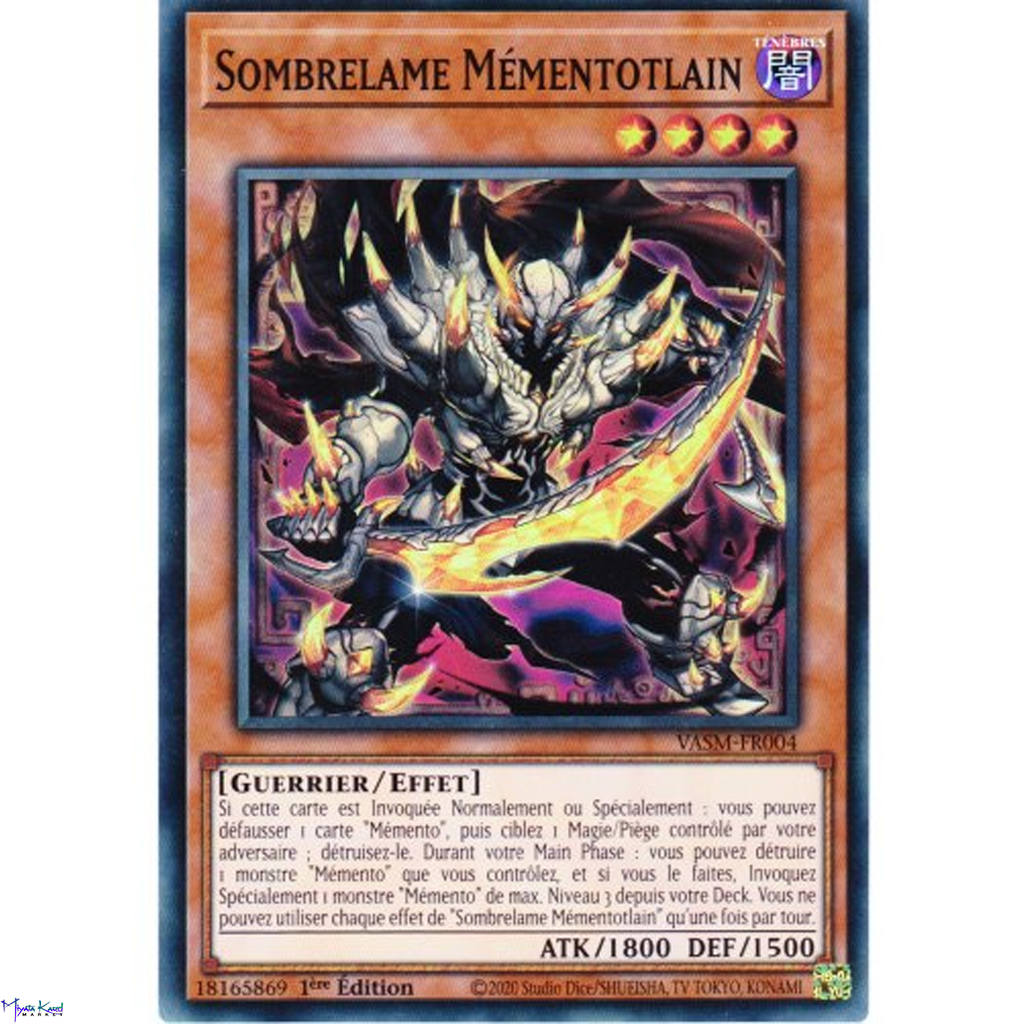 VASM Sombrelame Mémentotlain (V.1 - Super Rare)