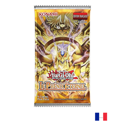 Booster - Le Phénix Éternel - Yu-Gi-Oh! - Français — 1 booster individuel scellé — drapeau français Miyata