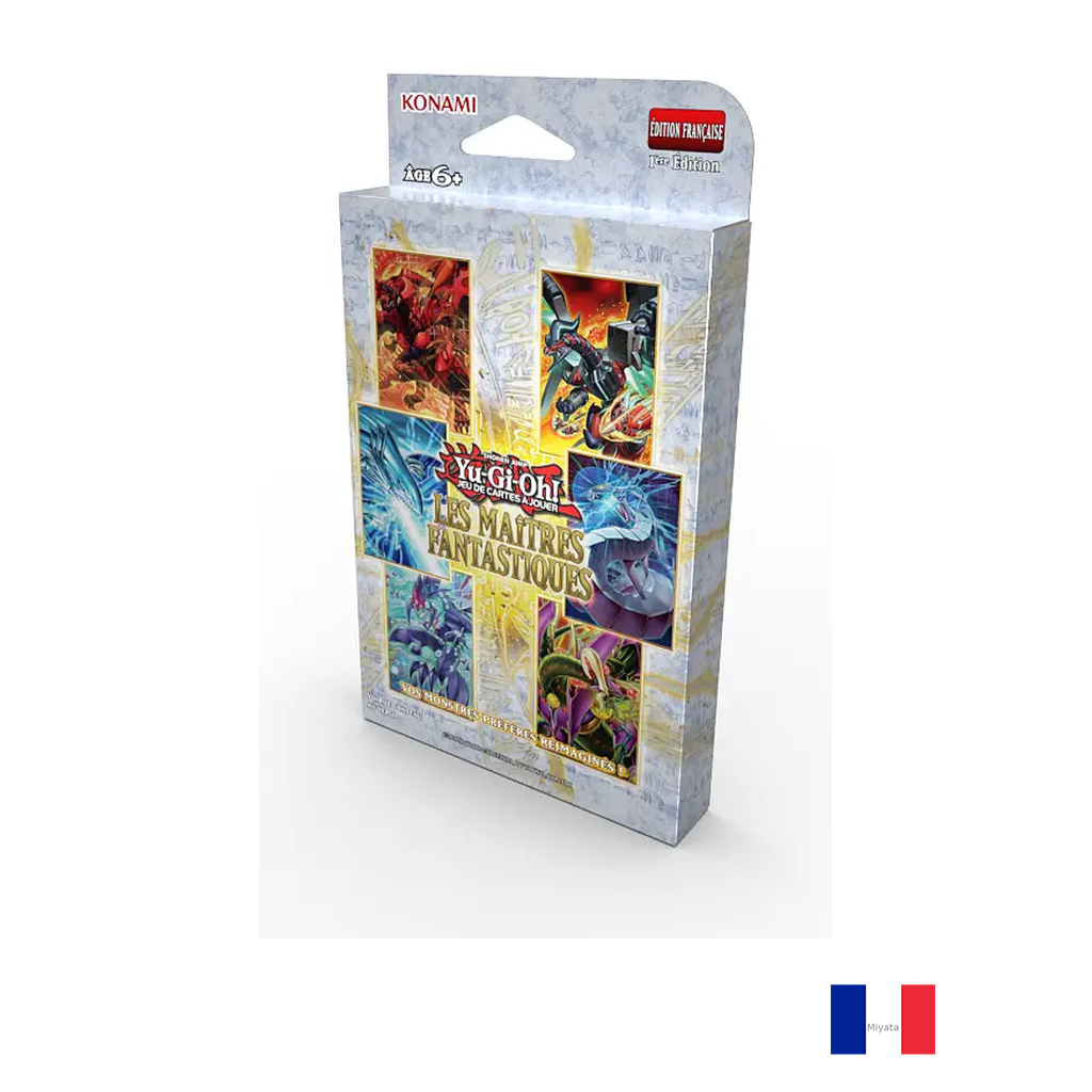 Tuckbox - Les Maîtres Fantastiques - Yu-Gi-Oh! - Français — 1 tuckbox individuelle scellée — drapeau français Miyata