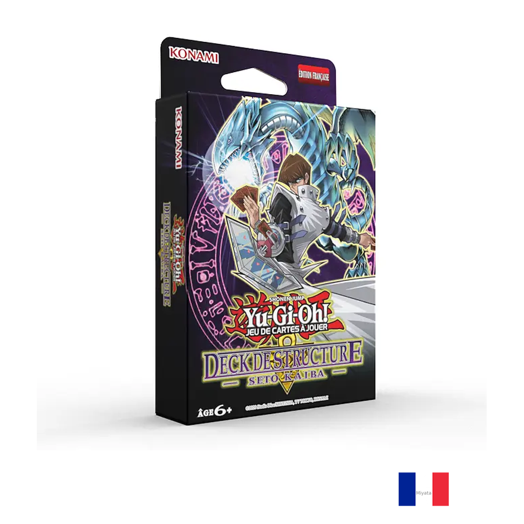Deck de Structure : Seto Kaiba - Yu-Gi-Oh! - Français — 1 deck individuel scellé — drapeau français Miyata