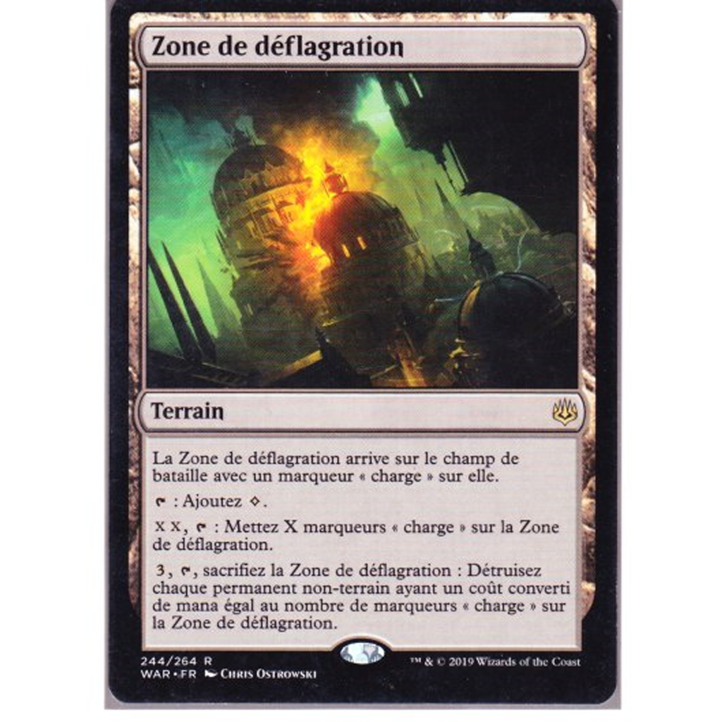 WAR Zone de déflagration