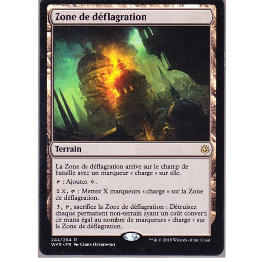 WAR Zone de déflagration