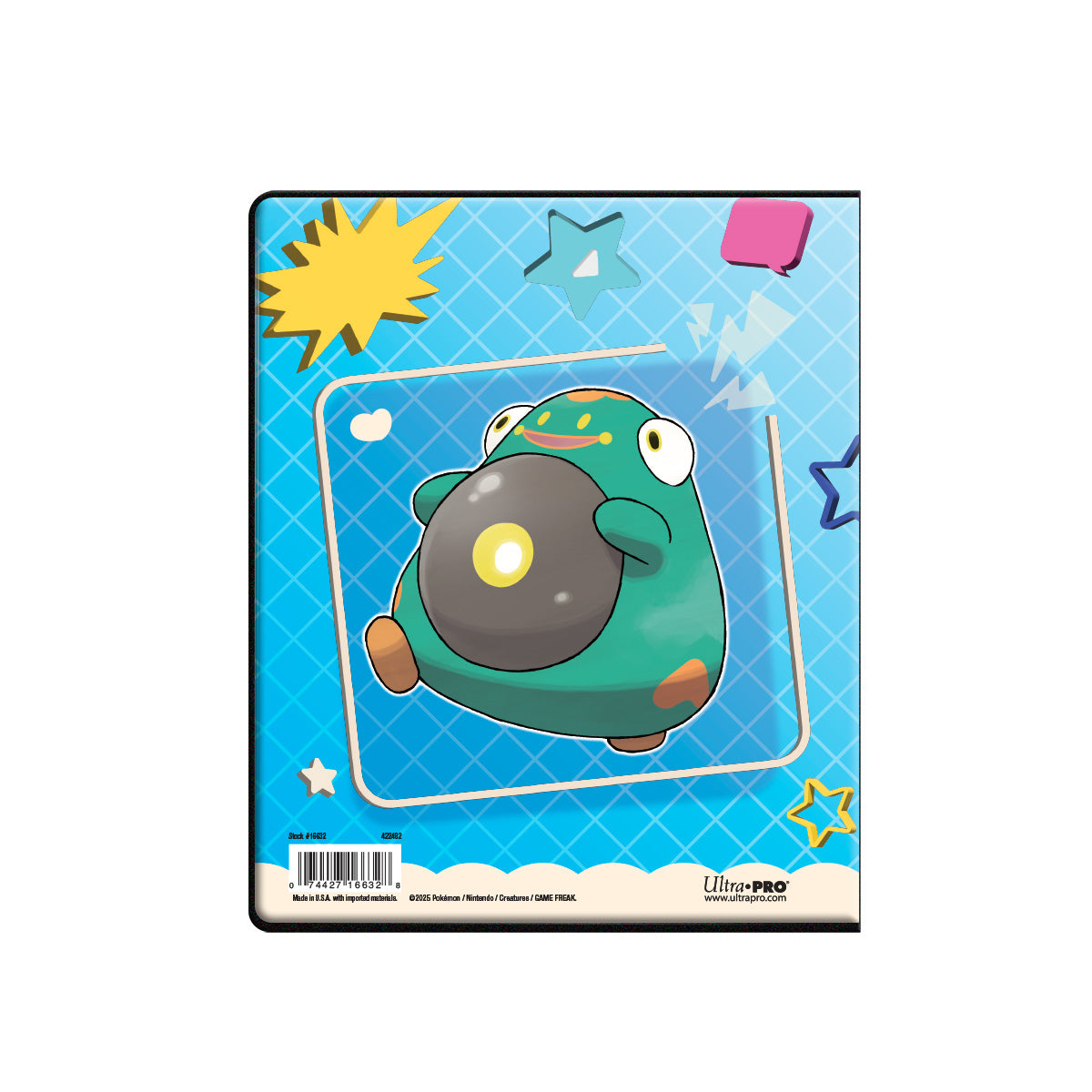 Ultra Pro - Pokémon JCC - Portfolio à 4 pochettes Mashynn et Ampibidou - Album Pokémon