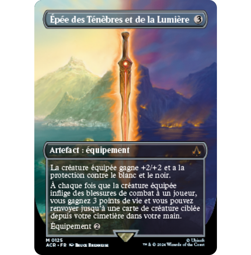 ACR  Épée des Ténèbres et de la Lumière (V.1)