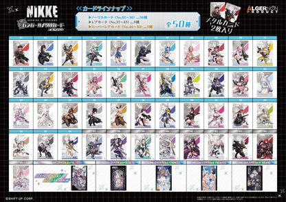 Boite de 20 Boosters Goddess of Victory : NIKKE Metal Card Collection