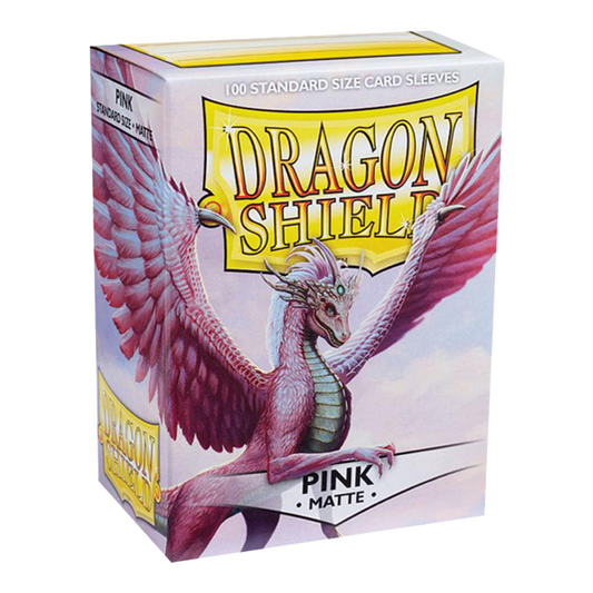 Dragon Shield 100 Sleeves Standard Pink Matte