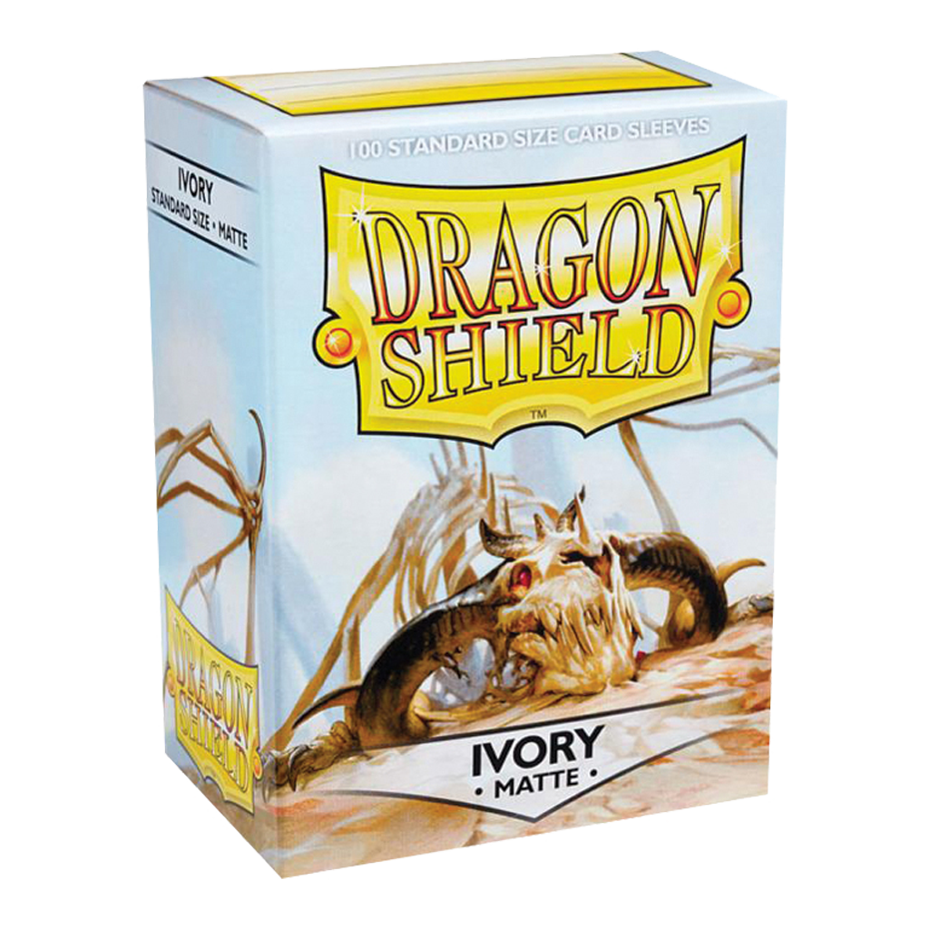 Dragon Shield 100 Sleeves Standard Ivory Matte